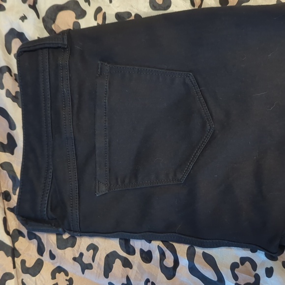 Torrid Size 16R Luxe Sateen Stretch Skinny Jeans Black - Picture 5 of 6
